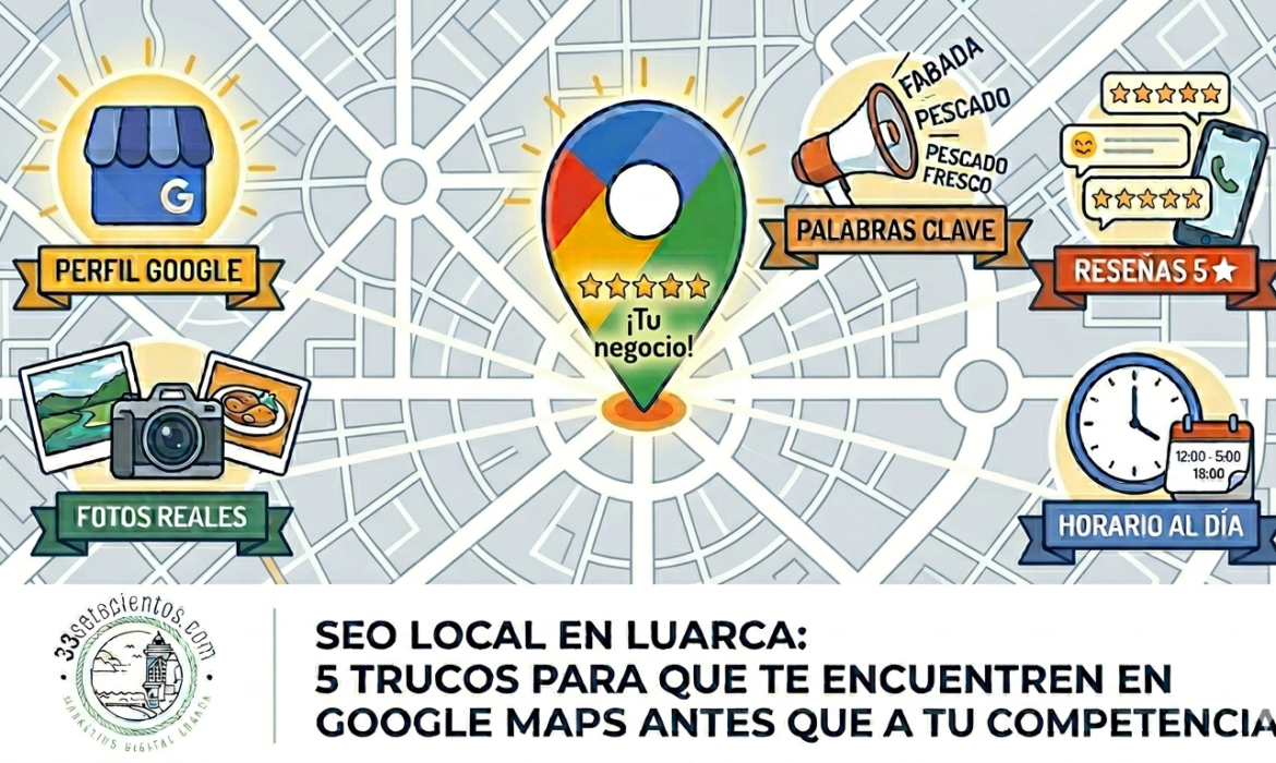 Cómo aparecer en Google Maps si tienes un negocio en Luarca
