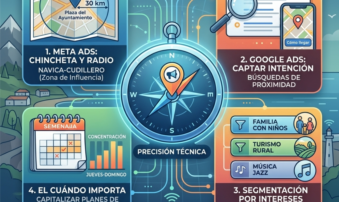 Cómo segmentar publicidad para eventos en Luarca y Valdés: Guía técnica.