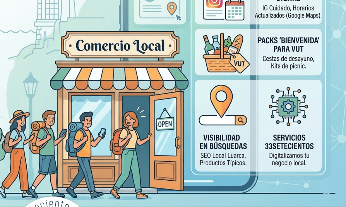 Comercio en Luarca: Vender a turistas de vivienda vacacional