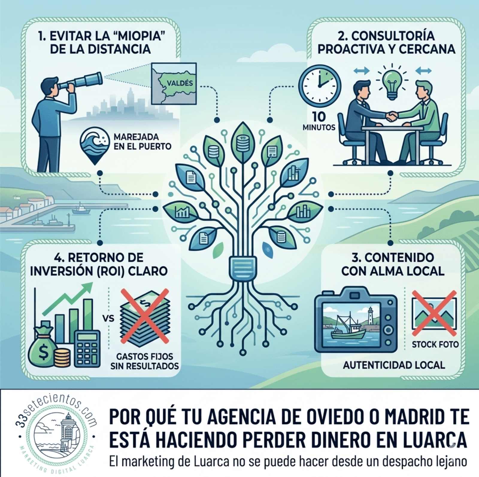 Marketing en Luarca: Por qué lo de fuera no funciona