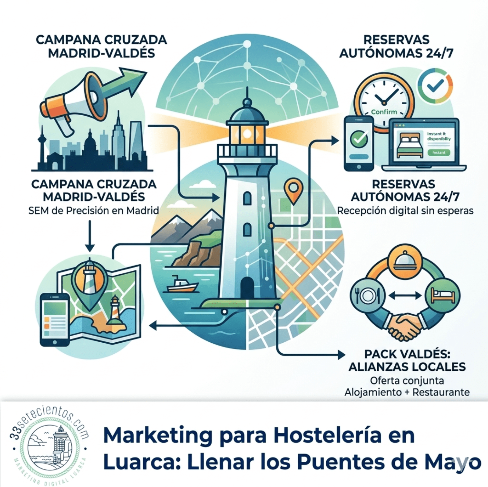 Marketing para Hostelería en Luarca: Llenar los Puentes de Mayo