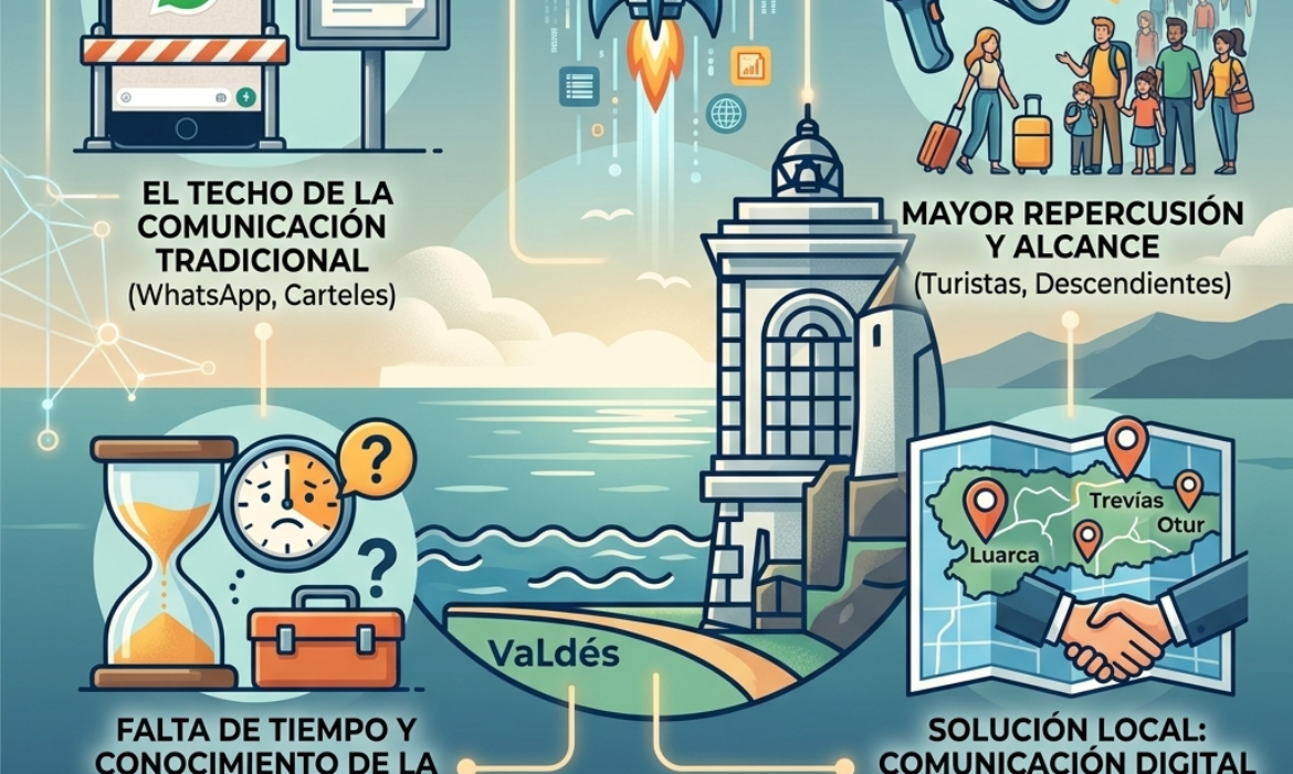Comunicación de eventos para asociaciones en Luarca