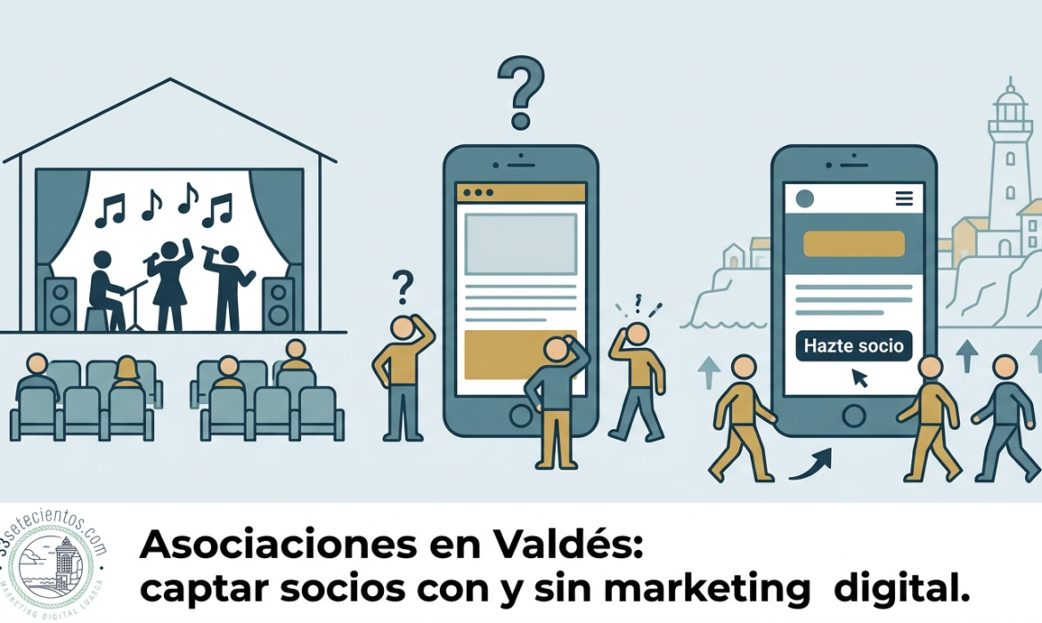 Asociaciones en Valdés: captar socios con y sin marketing
